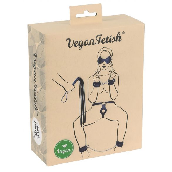 Set di Bondage Vegano - Nero (7 pezzi) 