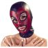 Maschera Lucida con Cuore di Bad Kitty - Nero e Rosso 