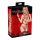 Bad Kitty - Completo Body a Imbracatura Integrale (rosso)  - L/XL