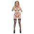 Bad Kitty - Completo Body a Imbracatura Integrale (rosso)  - L/XL