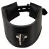 Collare in Eco-pelle con Anello Bad Kitty (Nero) 