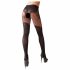 Cottelli - Calze erotiche aperte ed esclusive (nero)  - 4/L