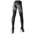 Cottelli - Calze erotiche aperte ed esclusive (nero)  - 5(XL)