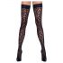 Cottelli Legwear - Calze leopardate seducenti (nero)