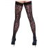 Cottelli Legwear - Calze leopardate seducenti (nero)