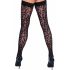 Autoreggenti leopardati Cottelli Legwear (nero)  - 3