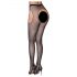 Cottelli Legwear - calze a rete nere aperte e scintillanti (S-L)