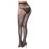 Cottelli Legwear - calze a rete nere aperte e scintillanti (S-L)