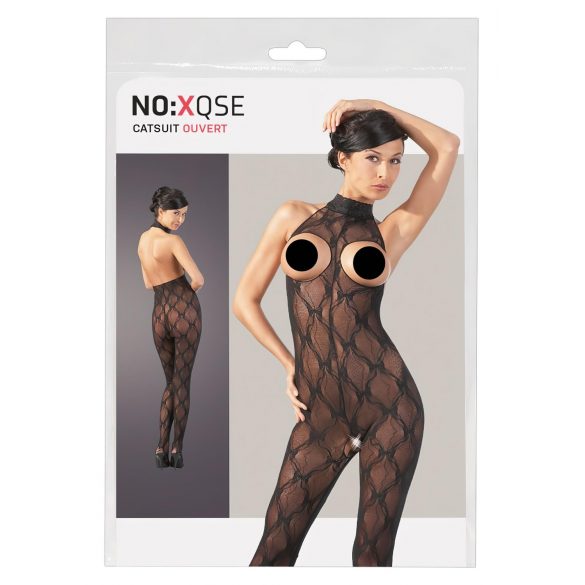 NO:XQSE - Body in pizzo aperto sul seno - XL/XXL