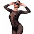 Cinquanta sfumature di grigio - audace body in pizzo nero - L/XL