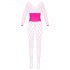 Cottelli - Body in rete (rosa) - Taglia S-L