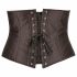 Corsetto Modellante in Raso Cottelli Plus Size (nero) 