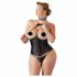 Corsetto Modellante in Raso Cottelli Plus Size (nero)  - 3XL