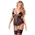 Lingerie Sensuale con Lacci e Pizzo Cottelli (nera) 