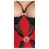 Cottelli - Set top rosso con dettagli in pizzo seducente - M