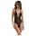 Body Passion Eco Zinnia con pizzo - scollatura profonda (nero) 