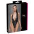 Body Scollato Profondo Cottelli Party (nero)  - M