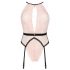 Body con Portacalze Obsessive Lilines (Rosa) 