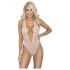 Body in Pizzo Scollato Kissable (rosa)  - L/XL