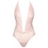 Body in Pizzo Scollato Kissable (rosa)  - L/XL