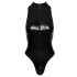 Noir - body a fantasia pelle di serpente (nero) - XL