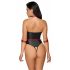 Body Sensuale con Catene per Giochi di Legatura (nero-rosso)  - M