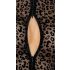 Body Sexy Trasparente con Ricami Leopardati Noir 