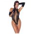 Cottelli - Body con guanti (nero) - Taglia S-L