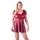 Abito mini A-line di taglia comoda Cottelli (bordeaux)  - XL