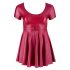 Abito mini A-line di taglia comoda Cottelli (bordeaux)  - XL