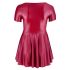 Abito mini A-line di taglia comoda Cottelli (bordeaux)  - XL