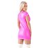 Minivestito Scintillante a Maniche Corte di Cottelli Party (rosa)  - XL