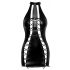 Abito Minidress Noir con Laccetti e Calza Dominatrice (Nero)  - M