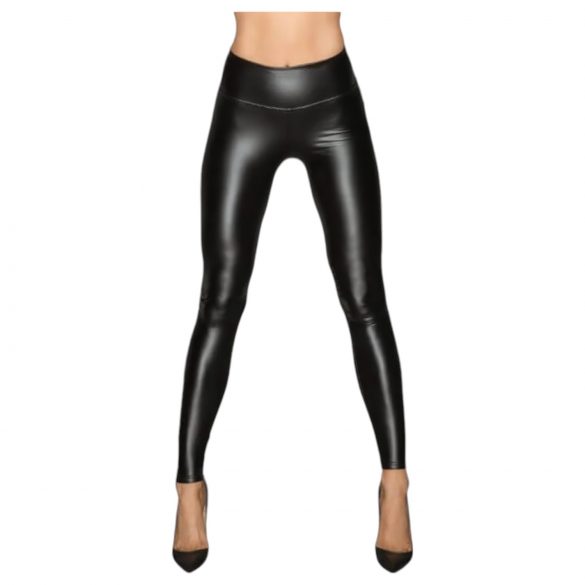 Noir - leggings lunghi e lucidi (neri)