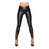 Leggings Neri Lunghi e Brillanti Noir - Fatti a Mano 