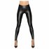 Leggings Neri Lunghi e Brillanti Noir - Fatti a Mano 