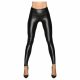 Leggings Neri Lunghi e Brillanti Noir - Fatti a Mano 