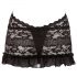 Cottelli - Mini abito in pizzo con collo all'americana (nero) - M