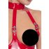 Body Rosso Aperto con Collare Regolabile - Black Level  - M