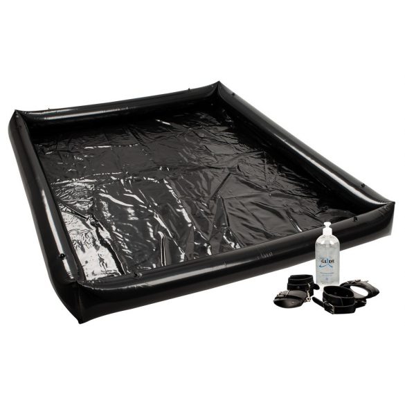 Piscina Gonfiabile Erotica Lucida con Manette Regolabili (140x185cm) 