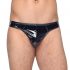 Tanga Maschile Lucido in Vernice - Black Level 