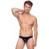 Tanga Maschile Lucido in Vernice - Black Level 