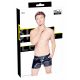 Short Uomo in Vernice con Tasche Laterali Black Level (nero) 