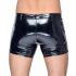 Short Uomo in Vernice con Tasche Laterali Black Level (nero) 