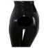 LATEX - tuta intera a maniche lunghe donna (nera) - XL