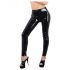 LATEX - Leggings con cerniera (nero) - S