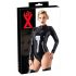 LATEX - Body donna a maniche lunghe (nero)