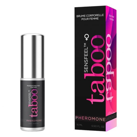 Taboo Feromoni per Lei - Spray Neutro con Feromoni per Donne (15ml) 