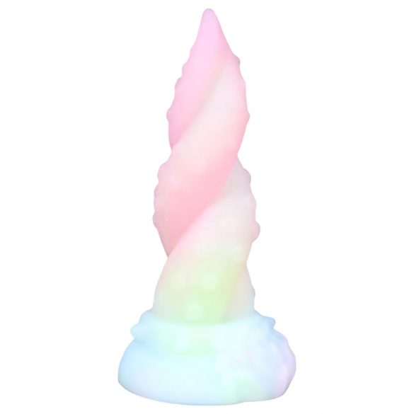 Dildo Tentacolo Polipo Avvolgente OgazR Kraken - 18 cm (arcobaleno) 