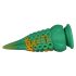 Dildo Tentacolo di Polpo con Ventosa OgazR - 21 cm (verde-giallo) 